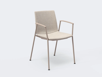AIRA - Upholstered chair with armrests by Ares Line - view 2